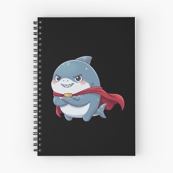 Item preview, Cute Hero Shark designed and sold by Nature's Chibis.