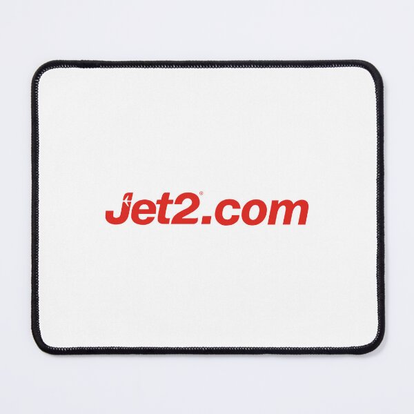Item preview, Jet2.com Airline Logo in Bold Red Lettering on White Background designed and sold by Myvollshoes.