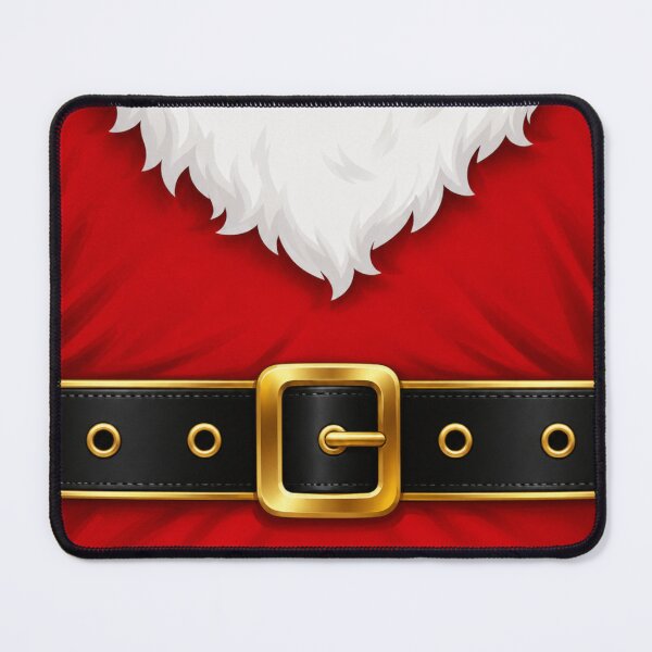 Item preview, Santa Suit Christmas – Red, Black and Gold Belt designed and sold by Art-spree.