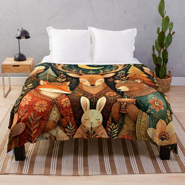 Item preview, Forest Animals Sacred Gathering designed and sold by ByNicoleSara.