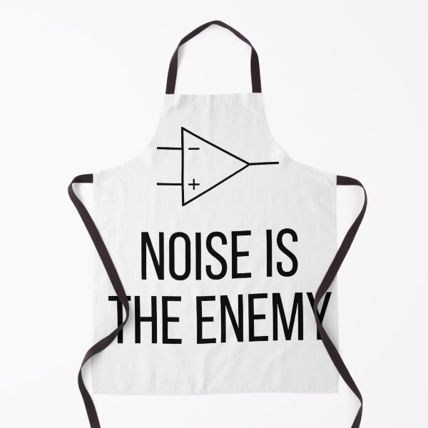 Item preview, Electrical Engineer Noise Is The Enemy Electrician Amplifier Minimalist Tech Humor designed and sold by LexaArtworks.