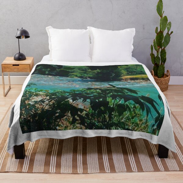 Item preview, Lush Green Forest River Nature Photography designed and sold by Luxxe87.