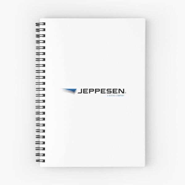 Item preview, Jeppesen A Boeing Company Logo with Layered Blue and Gray Wing Design designed and sold by Myvollshoes.