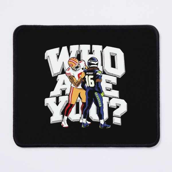 Item preview, Mike Evans Who Are You, Funny San Francisco Football Meme, Football Rivalry designed and sold by BartholomewAsh.