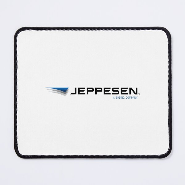 Item preview, Jeppesen A Boeing Company Logo with Layered Blue and Gray Wing Design designed and sold by Myvollshoes.