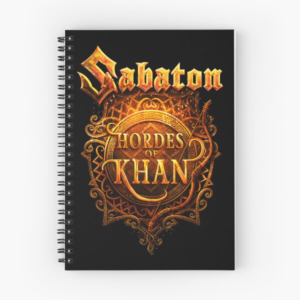 Item preview, Sabaton Hordes of Khan rock band designed and sold by Fan-7thers.
