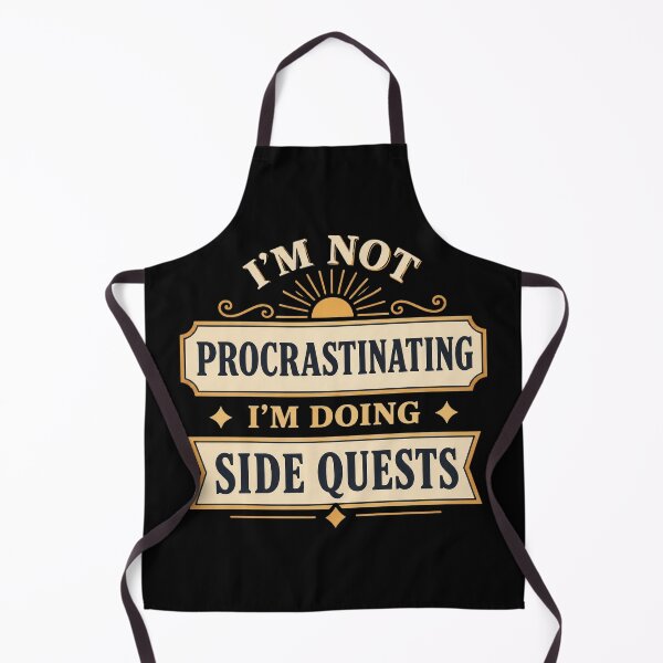 Item preview, Side Quests Retro Text designed and sold by SusanCurtis95.