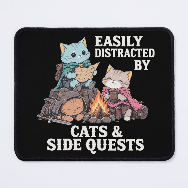 Item preview, Cats And Side Quests designed and sold by SusanCurtis95.