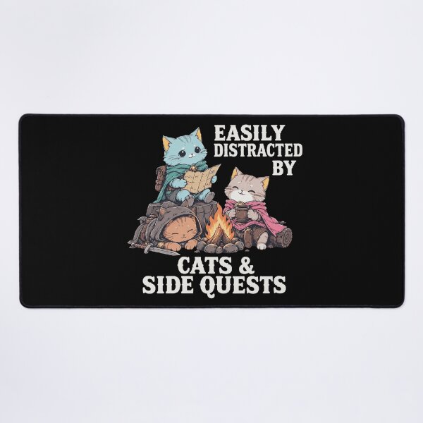 Item preview, Cats And Side Quests designed and sold by SusanCurtis95.