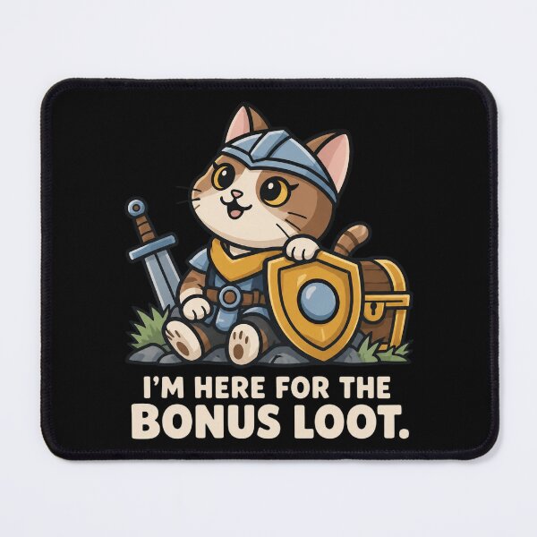 Item preview, Bonus Loot Cat designed and sold by SusanCurtis95.