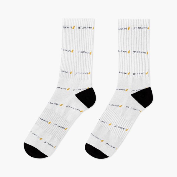 Item preview, Jet Airways Logo with Golden Yellow Wing Emblem on White Background designed and sold by Myvollshoes.