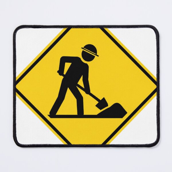 Item preview, Road Works Ahead Japanese Road Sign | Japan Warning Sign | Japanese Design designed and sold by JapanMemoir.