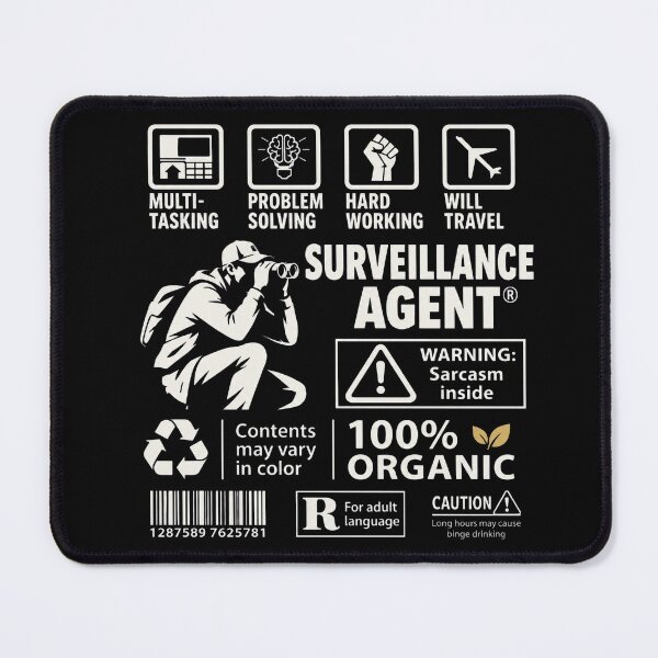 Item preview, Surveillance Agent designed and sold by pearlandchurch.