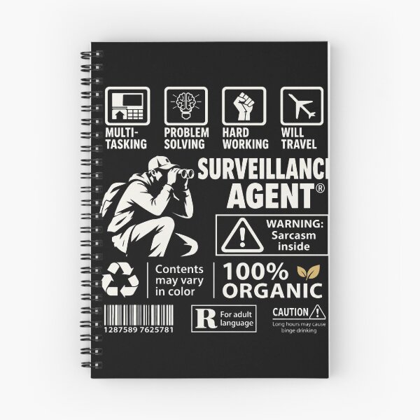 Aperçu de l'œuvre Agent de surveillance créée et vendue par pearlandchurch.