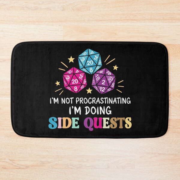Item preview, Side Quests Dice Humor designed and sold by SusanCurtis95.