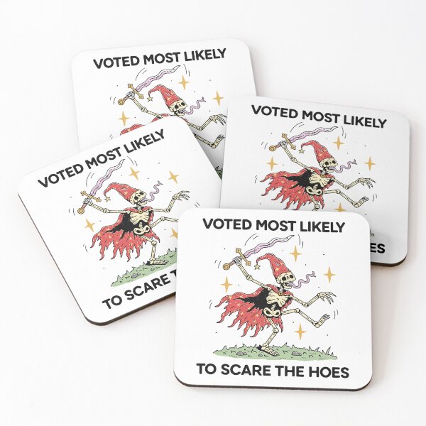 Item preview, Voted Most Likely To Scare The Hoes designed and sold by Adebucat.