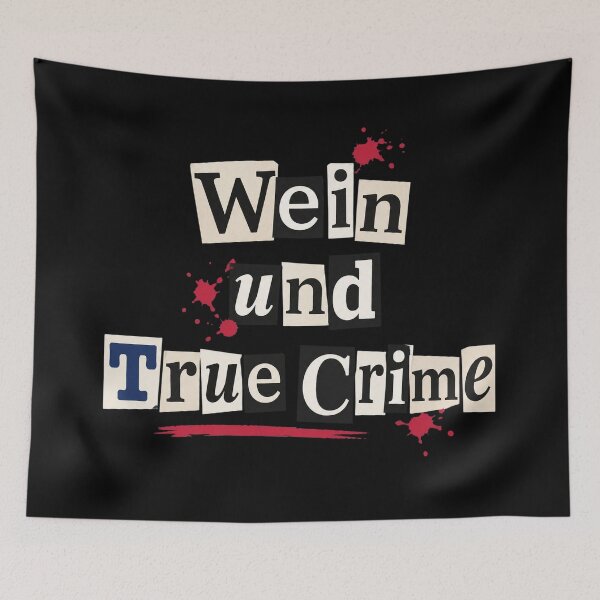 Item preview, Wine And True Crime designed and sold by pearlandchurch.