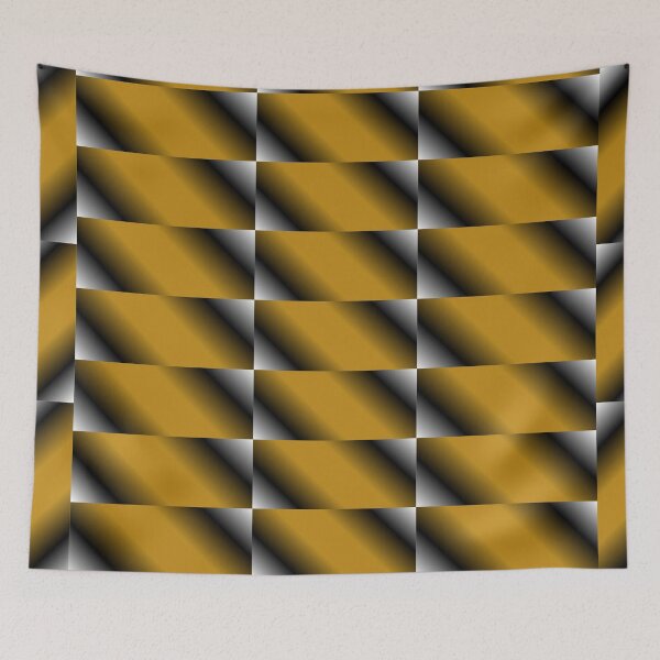 Item preview, Golden Diagonal Grid Pattern designed and sold by István Beresnyák.