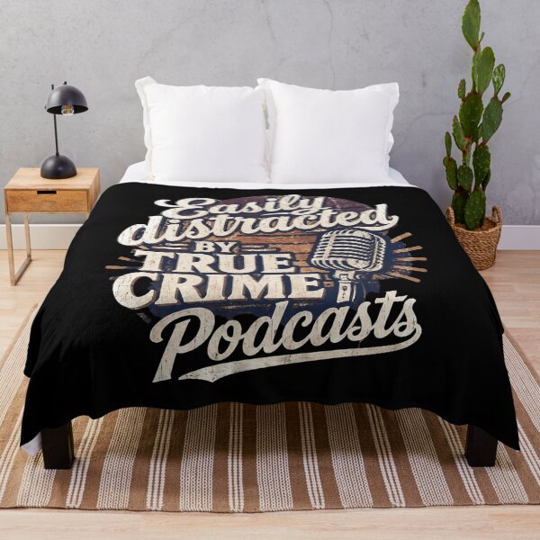 Item preview, Easily Distracted By True Crime designed and sold by pearlandchurch.
