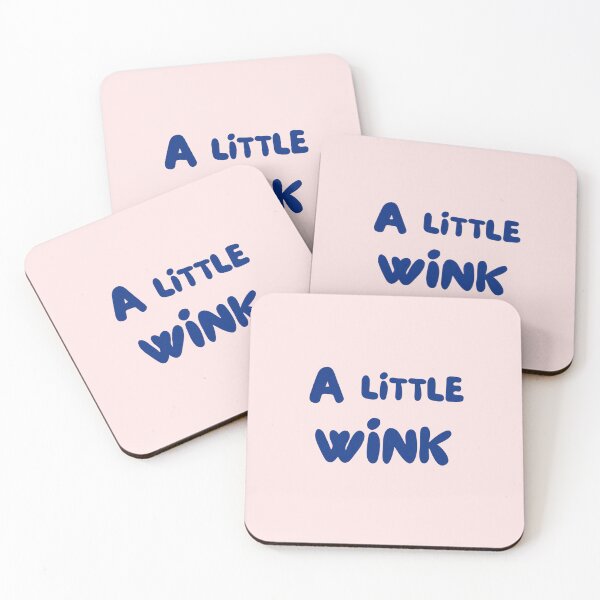 Item preview, A Little Wink Playful Typography Art designed and sold by joelle-kim.