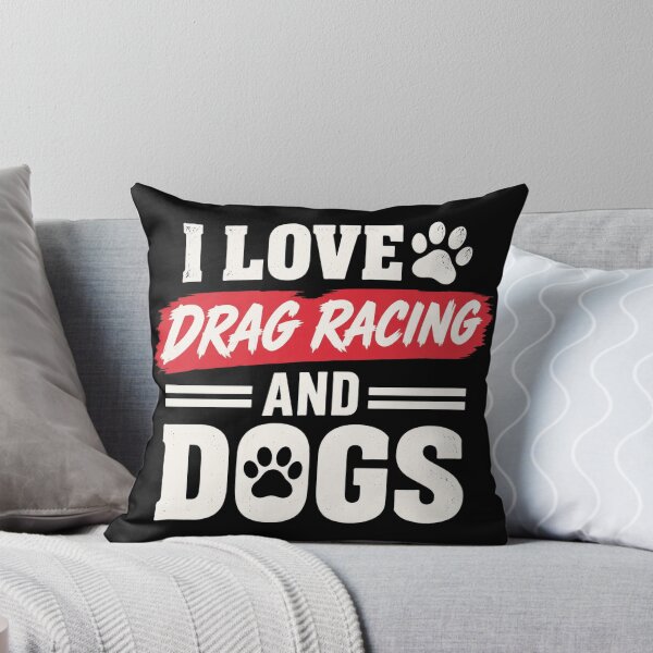 Item preview, I Love Drag Racing Dogs designed and sold by meconquynh95.