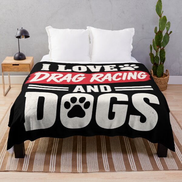 Item preview, I Love Drag Racing Dogs designed and sold by meconquynh95.