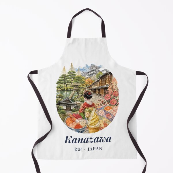 Item preview, Kanazawa 金沢 Travel Memories | Japan Travel Collage | Japanese Design designed and sold by JapanMemoir.