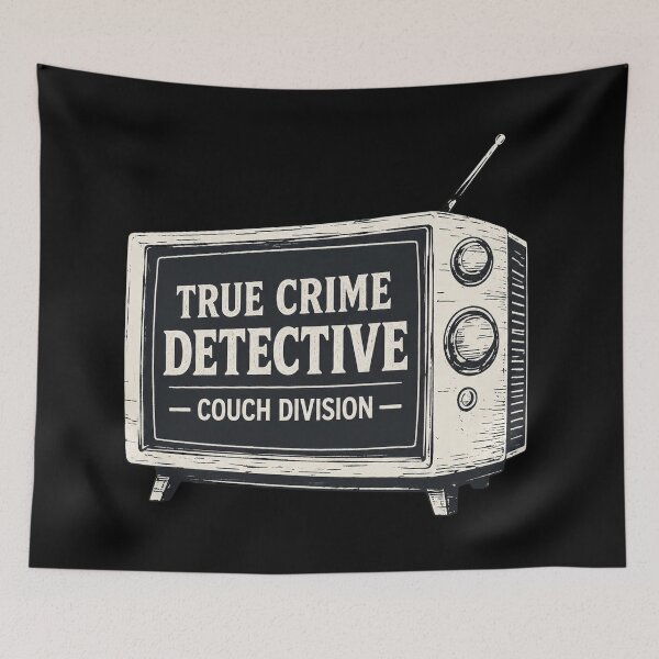 Item preview, True Crime Detective Couch Division designed and sold by pearlandchurch.