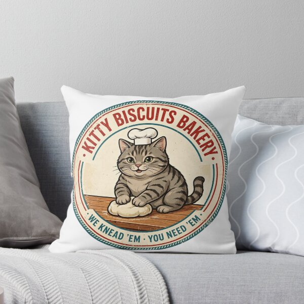 Item preview, Kitty Biscuits Bakery — Cat Making Biscuits designed and sold by Neshmi.