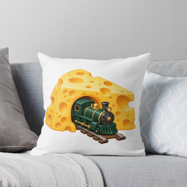 Item preview, Tunnel Vision - Steam Train Through a Cheese Tunnel designed and sold by Digipeel.