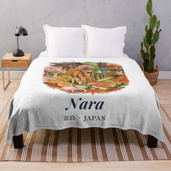 Item preview, Nara 奈良 Travel Memories | Japan Travel Collage | Japanese Design designed and sold by JapanMemoir.