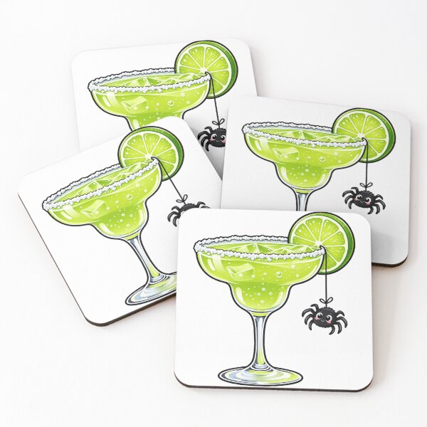 Item preview, Cute Halloween Margarita Spider Design designed and sold by LandFinStudio.