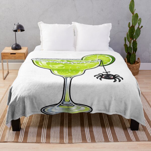 Item preview, Cute Halloween Margarita Spider Design designed and sold by LandFinStudio.