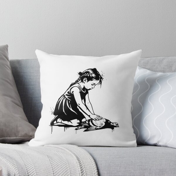 Item preview, Fragile Peace - Grunge Street Art Girl designed and sold by offquote. by nttglyphs.