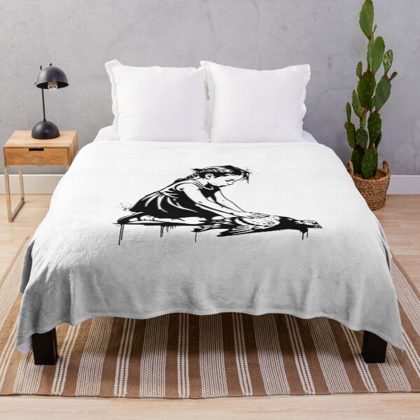 Item preview, Fragile Peace - Grunge Street Art Girl designed and sold by offquote. by nttglyphs.