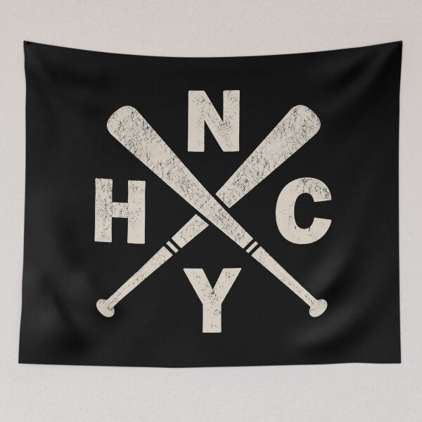 Item preview, NYHC Crossed Bats designed and sold by pearlandchurch.
