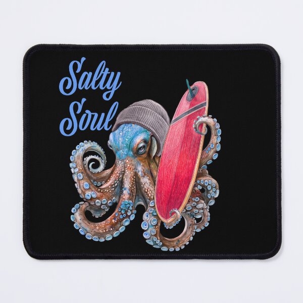 Item preview, OCTOPUS OCEAN QUOTES, SURF ART DESIGNS FOR T-SHIRTS AND ACCESSORIES designed and sold by Barbara Jean Photo Art And Design.
