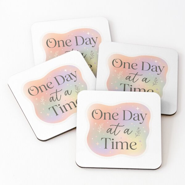 Item preview, One Day At A Time Self Care Pastel Gradient designed and sold by JunTheK.