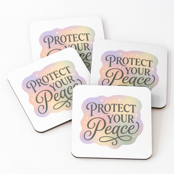 Item preview, Protect Your Peace Self Care Pastel Gradient designed and sold by JunTheK.