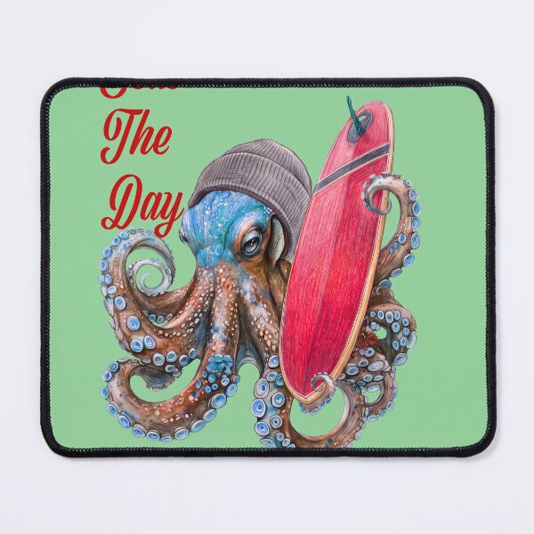 Item preview, OCTOPUS QUOTE, SURF ART DESIGNS FOR T-SHIRTS AND ACCESSORIES designed and sold by Barbara Jean Photo Art And Design.