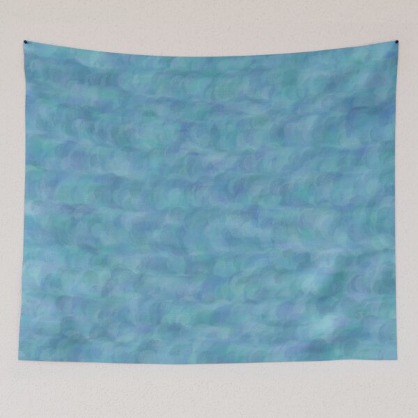 Item preview, Abstract Blue Green Pattern designed and sold by ArtbyDebbieC.