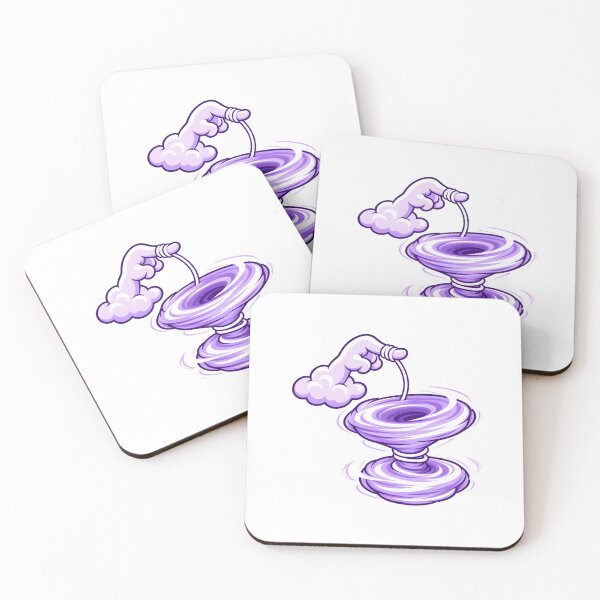 Item preview, Wind-Up Weather - Purple Tornado and Cloud Hand designed and sold by Digipeel.