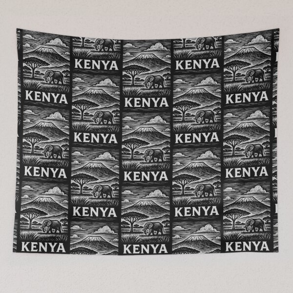 Item preview, Kenya Linocut Style  designed and sold by Thistle-TShop.