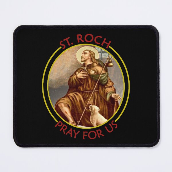 Item preview, St Roch Dog Patron Saint of Dogs Pet Lovers Catholic Prayer designed and sold by geronkagogo.