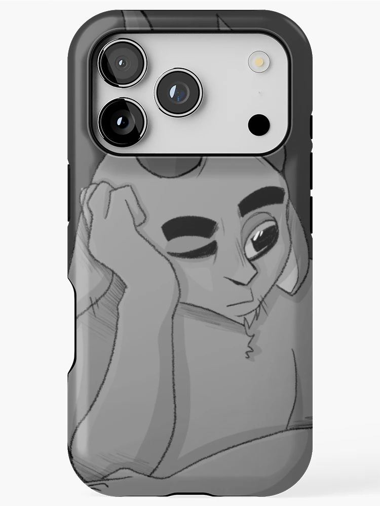 Thumbnail 1 of 4, iPhone Case, Overthinking Goat designed and sold by RabtinyEson.