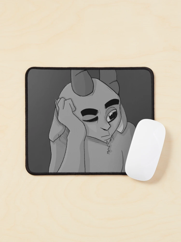Thumbnail 1 of 5, Mouse Pad, Overthinking Goat designed and sold by RabtinyEson.