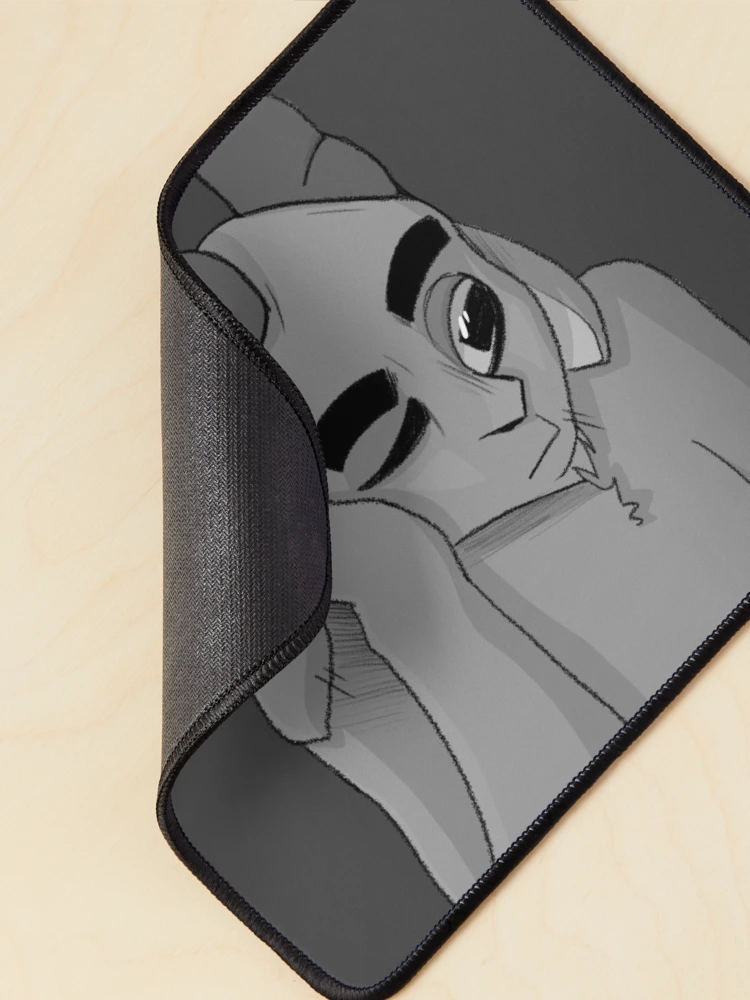 Thumbnail 2 of 5, Mouse Pad, Overthinking Goat designed and sold by RabtinyEson.