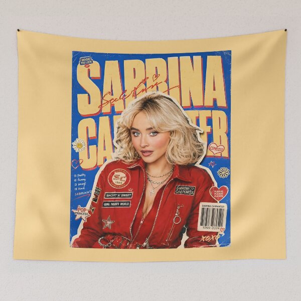 Item preview, Sabrina Carpenter Short n Sweet Retro Magazine Art designed and sold by Vicky021.