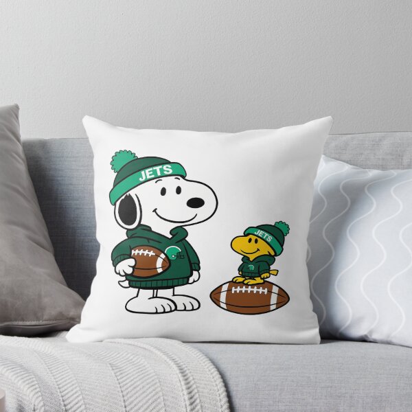 Item preview, Snoopy & Woodstock New York Jets Football Retro F950 designed and sold by GLUVY-THEME.