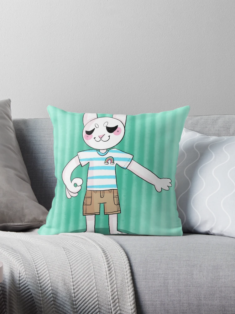 Thumbnail 1 of 4, Pillow, Ok Rabbit designed and sold by RabtinyEson.